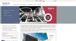 Desktop Screenshot of nika.de