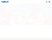 Tablet Screenshot of nika.fi
